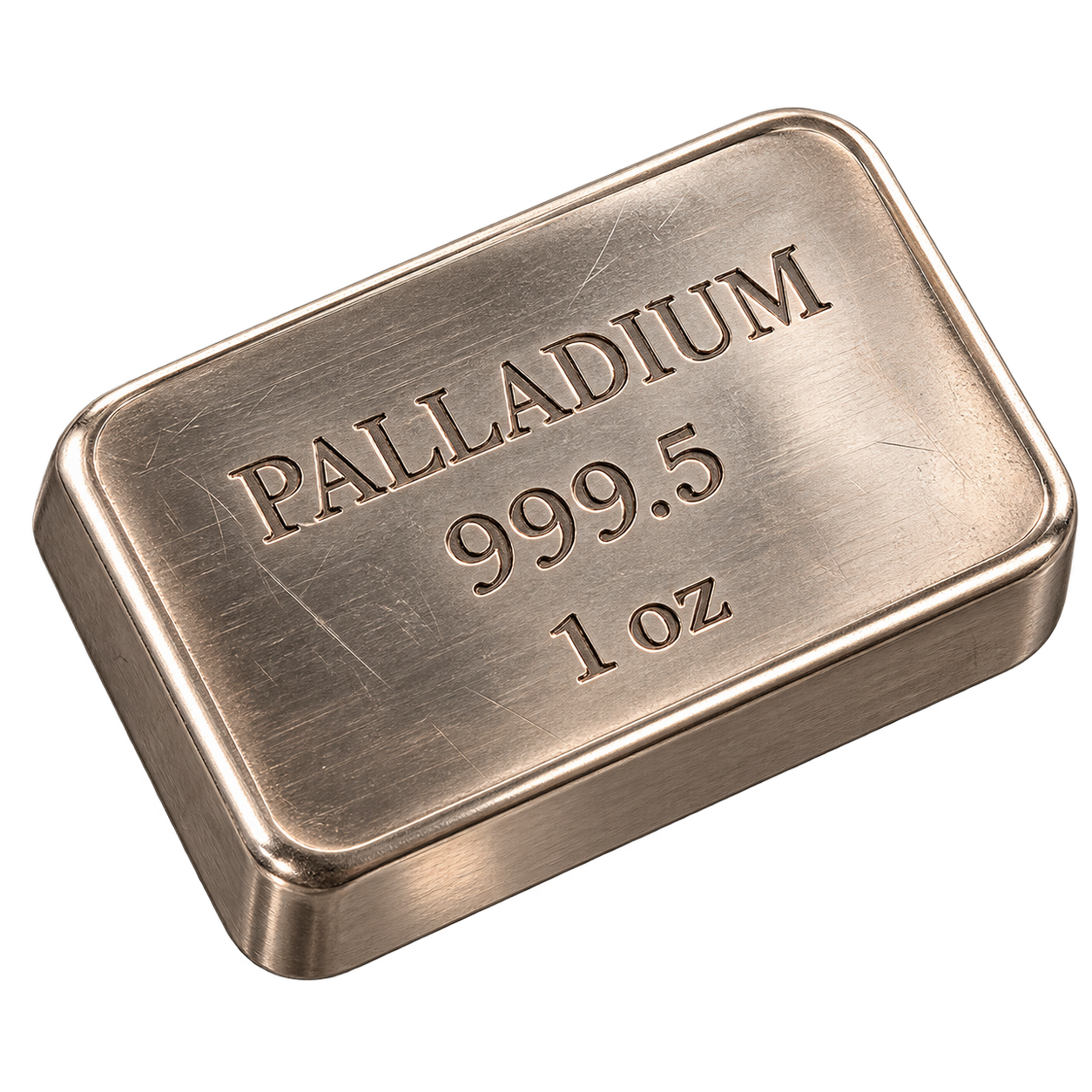 Palladium 999.5 one ounce bar
